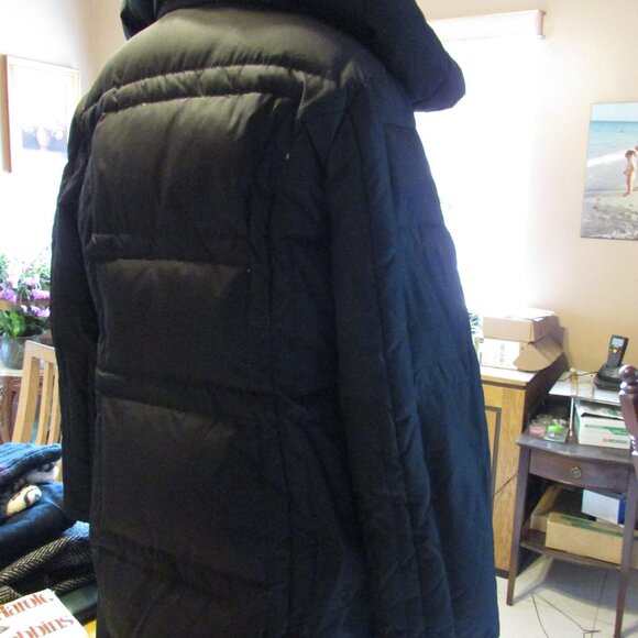 Double zippered Hooded down jacket - Picture 5 of 6